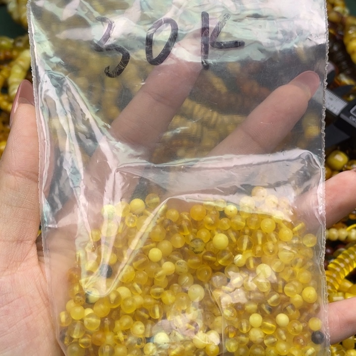 琥珀未镶嵌珠宝奇石