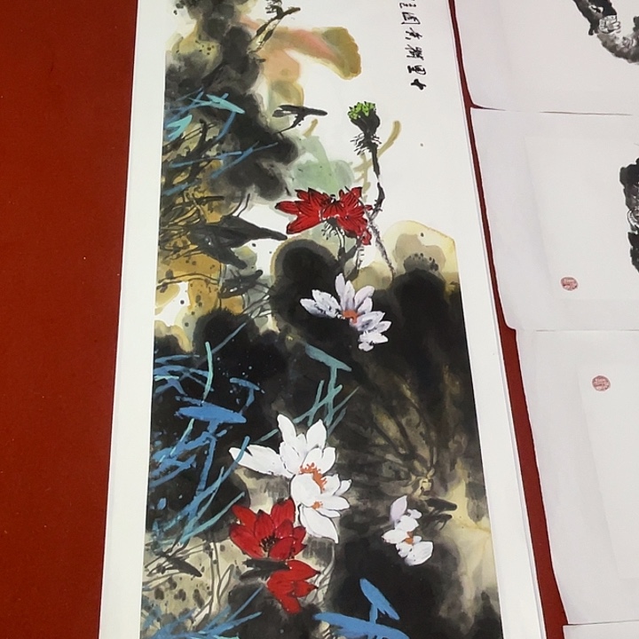 国画张圣敏先生纯手绘作品