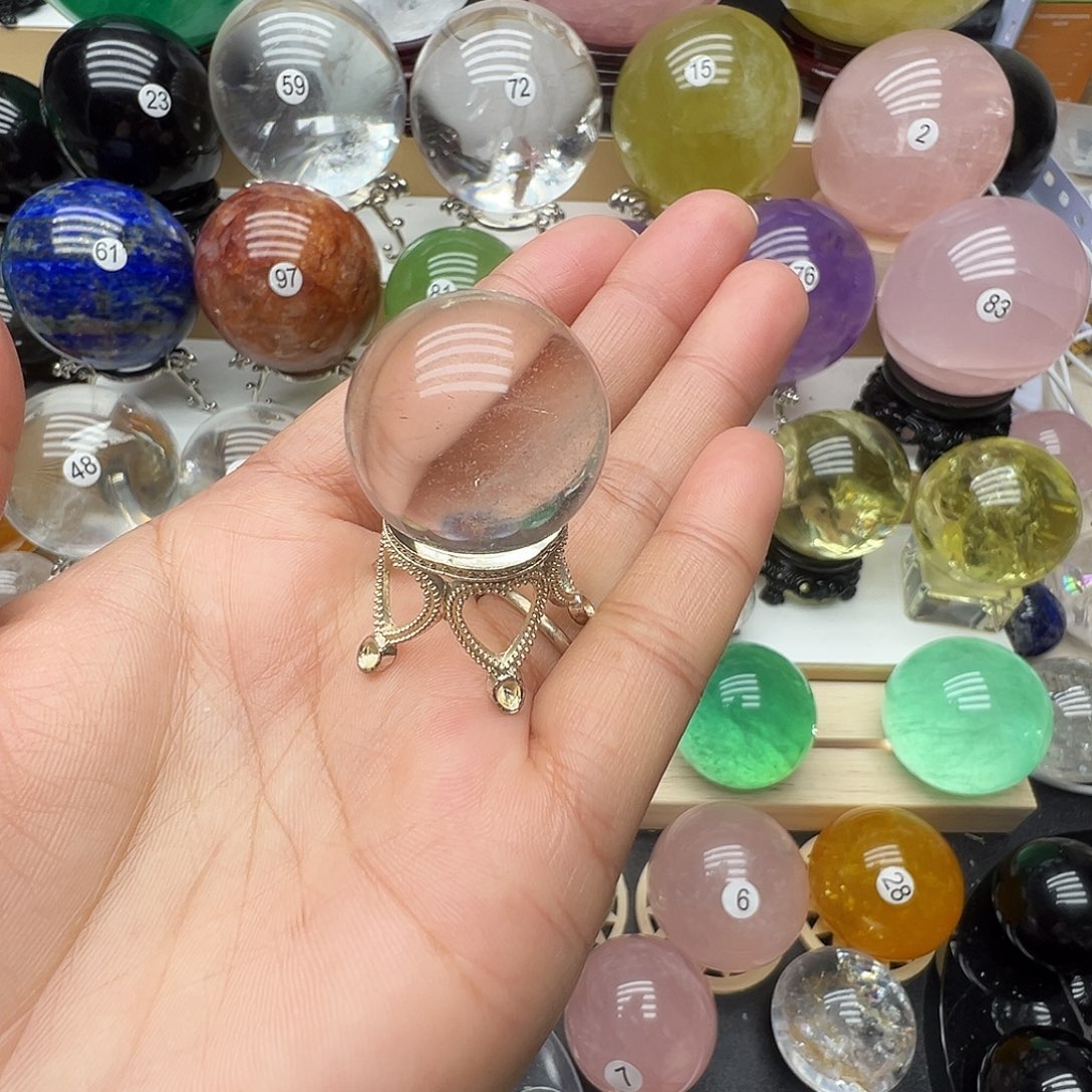 珠宝半成品水晶未镶嵌