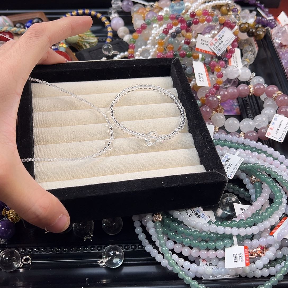 未镶嵌水晶手链单品