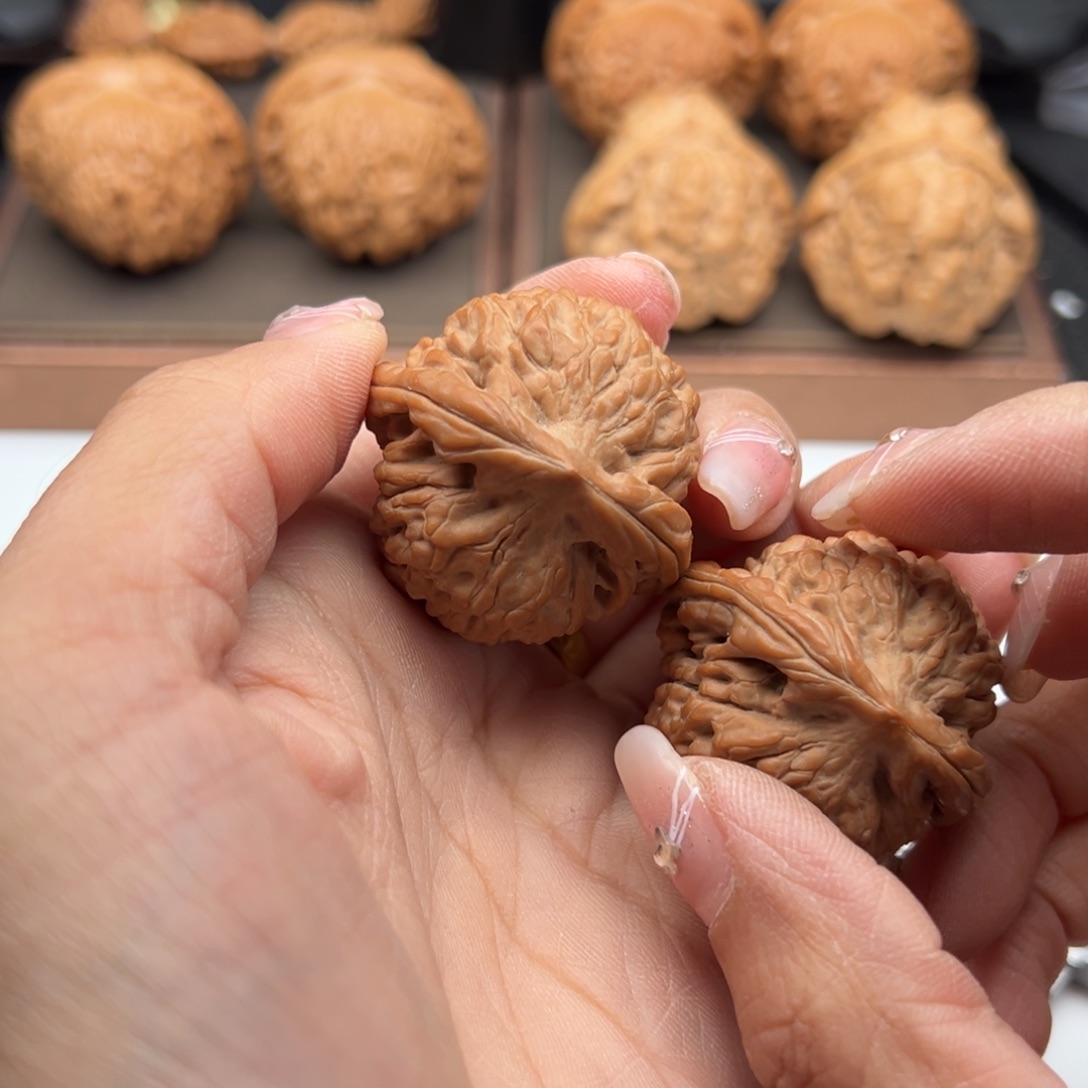 文玩核桃把件莲花37