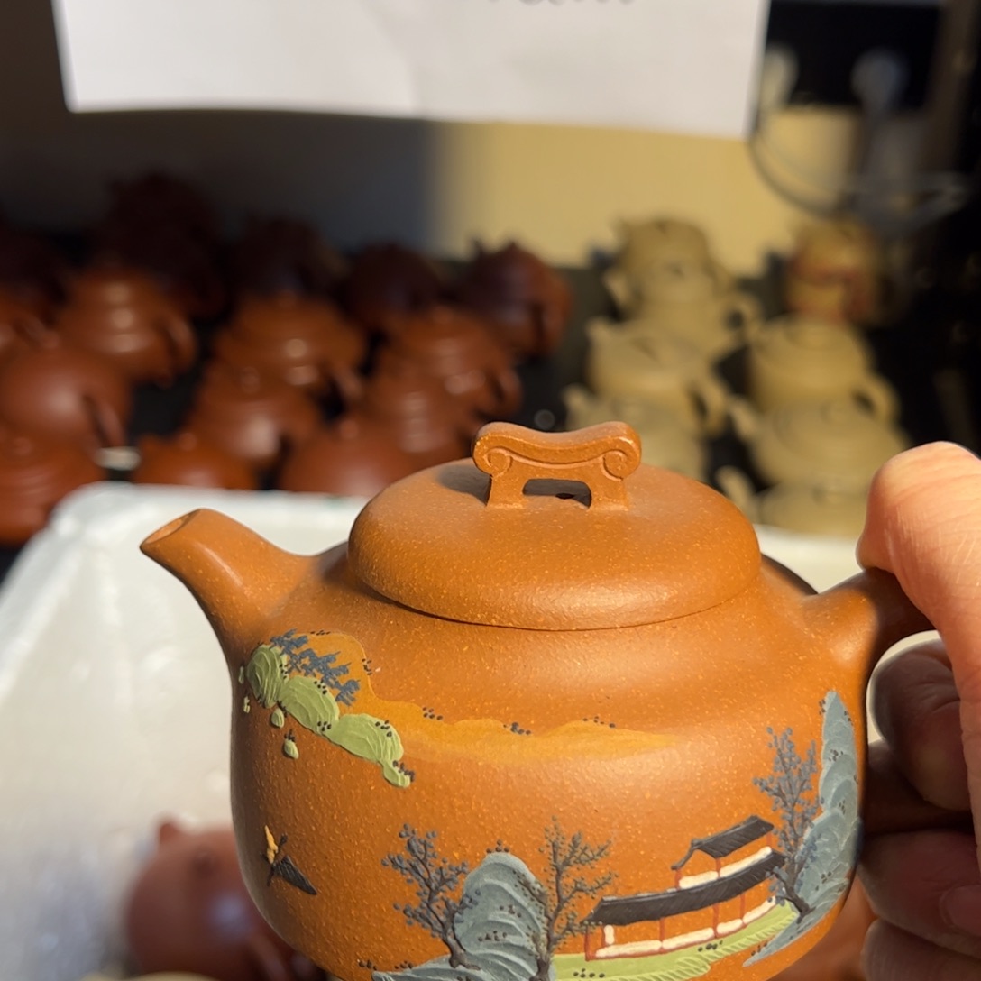 紫砂茶壶宜兴紫砂壶降坡