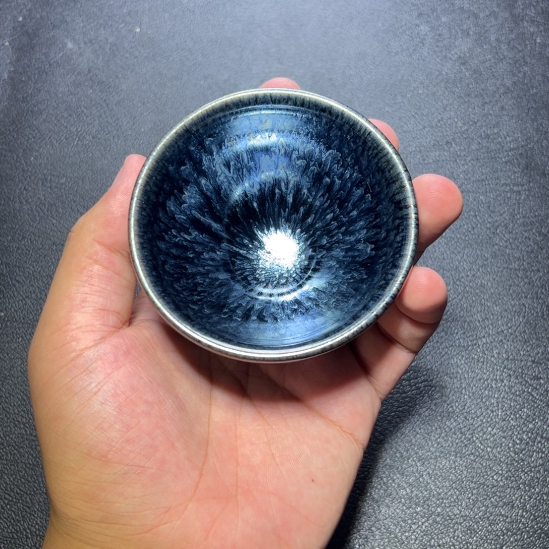 茶盏百花建窑建盏主人杯