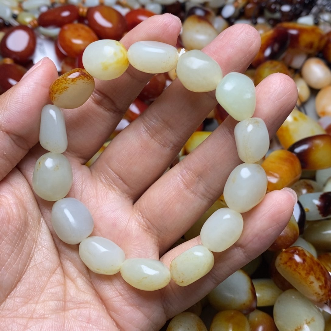 和田玉手链未镶嵌