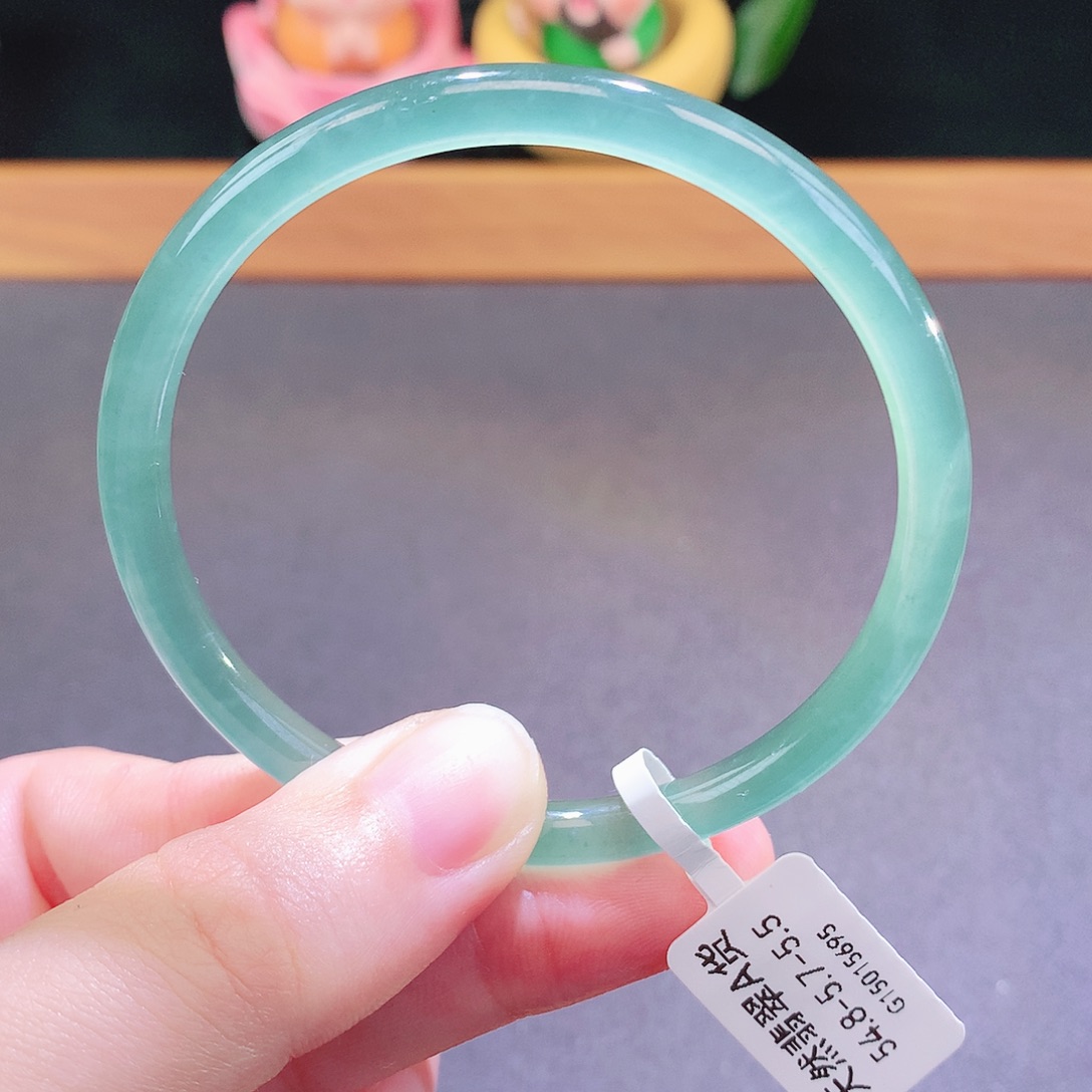 翡翠未镶嵌手镯天然翡翠