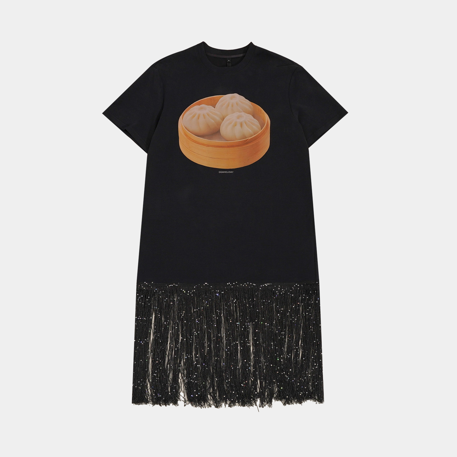 【上新】设计师原创休闲时尚复古百搭显瘦气质拼接连衣裙-152392