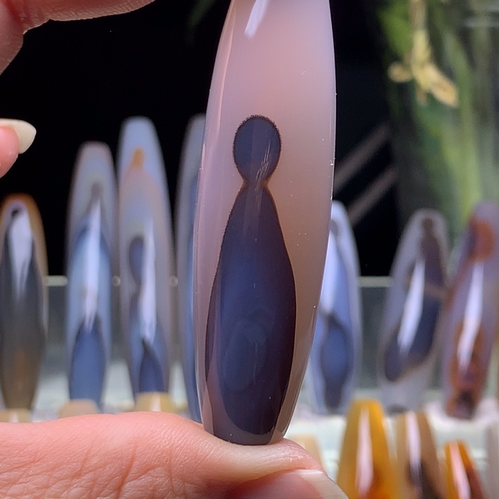 玛瑙/玉髓未镶嵌颈饰55