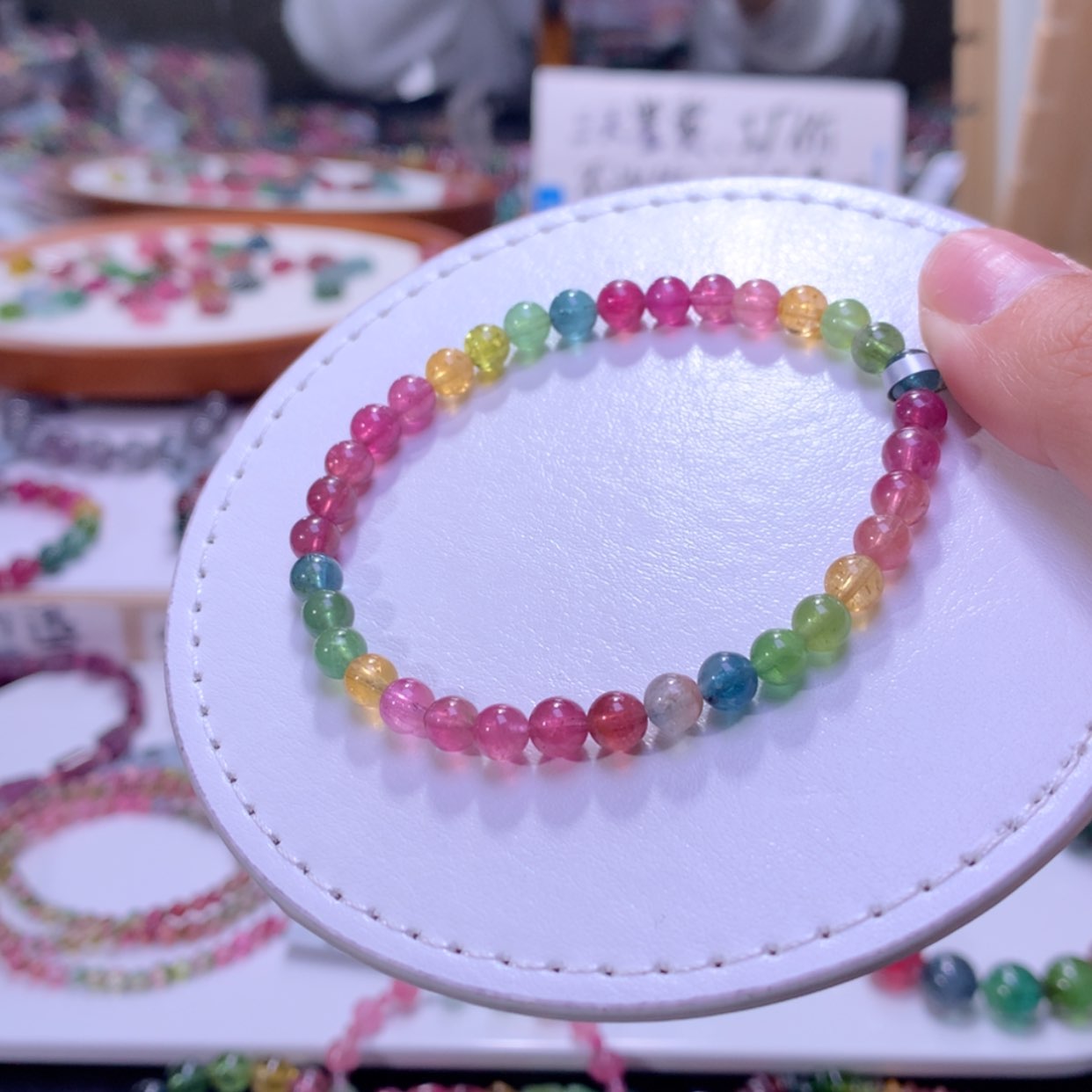 【闪购商品】未镶嵌手串碧玺5.2mm左右