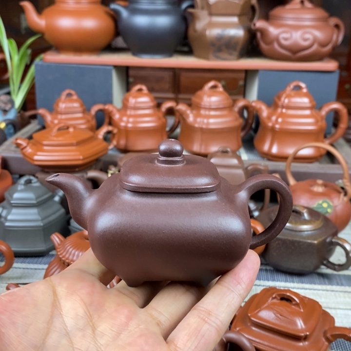 紫砂茶壶全手工传炉130-260cc原矿老紫泥双十一特价
