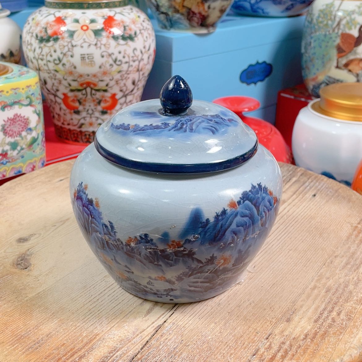 【闪购商品】罐陶瓷茶叶罐密封罐