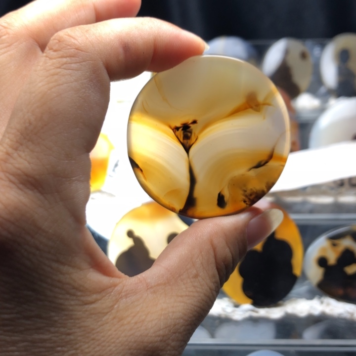 合金玛瑙/玉髓珠宝奇石46