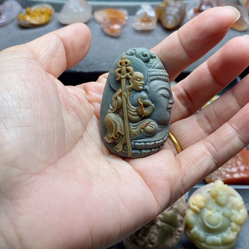 【闪购商品】未镶嵌吊坠定制石英质玉