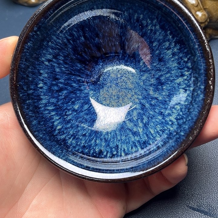 茶盏建盏手握泡茶主人杯