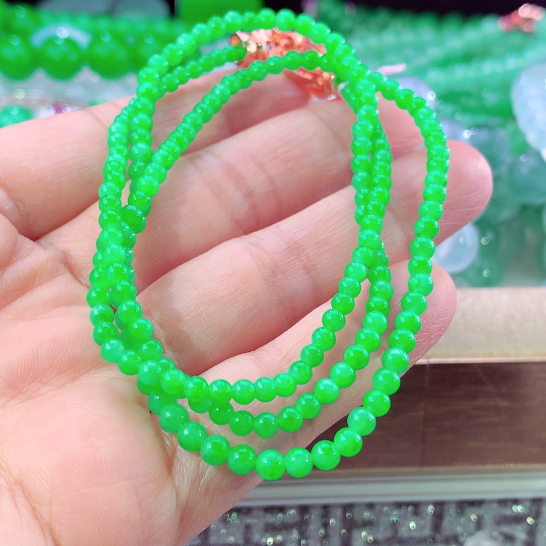 未镶嵌手链翡翠天然缅甸翡翠