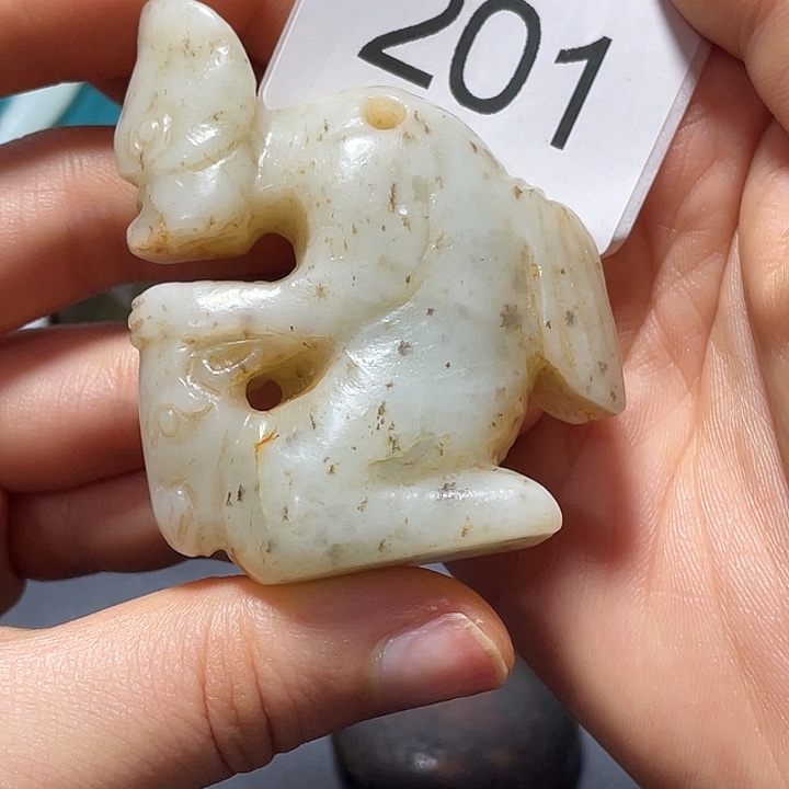 和田玉颈饰未镶嵌用****浪