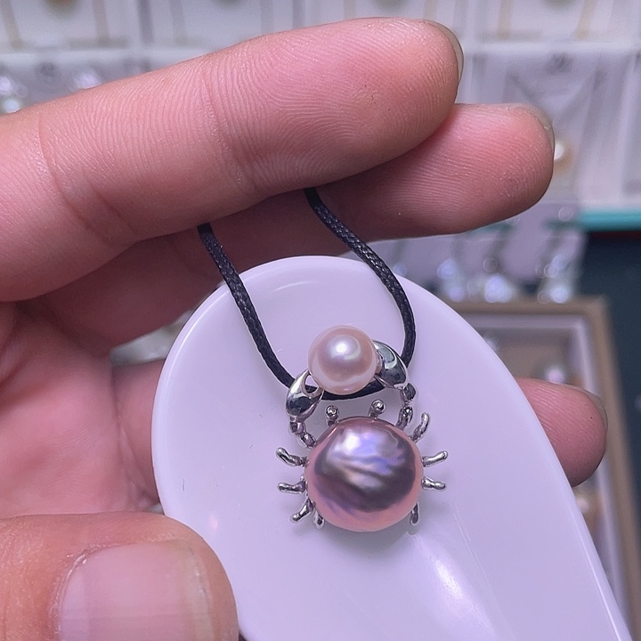 颈饰合金淡水珍珠42