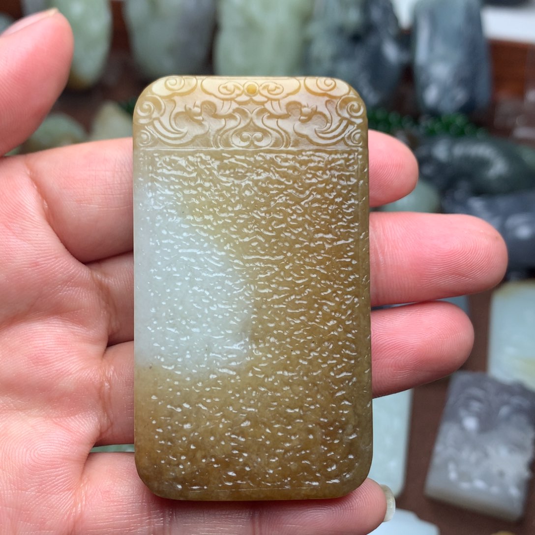 和田玉挂件未镶嵌