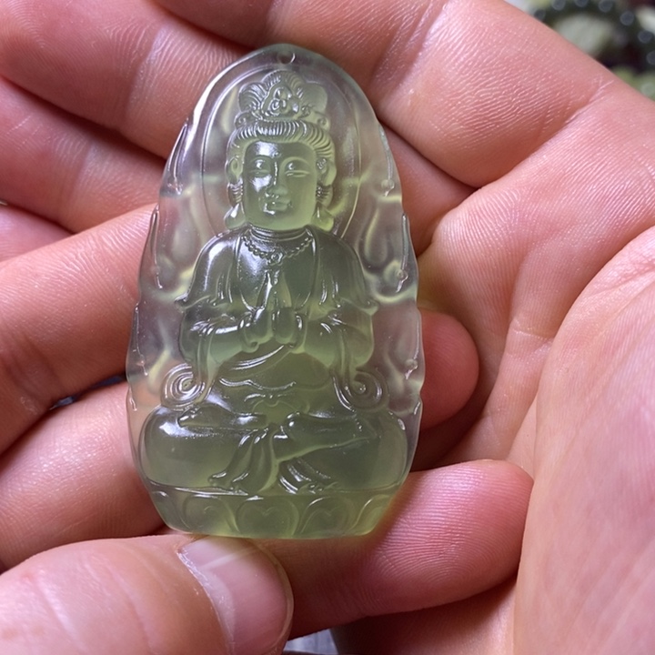 岫玉岫玉挂件未镶嵌