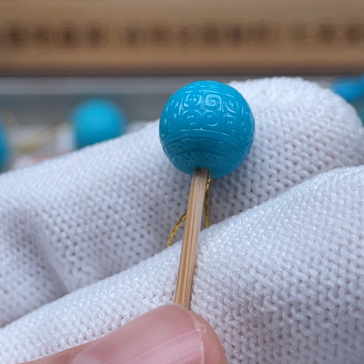 绿松石未镶嵌珠宝奇石9.8