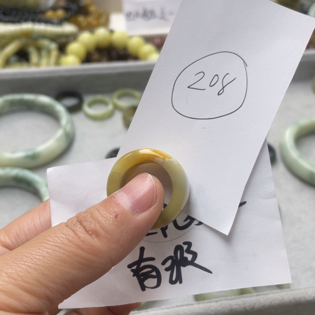 蛇纹石玉手链未镶嵌