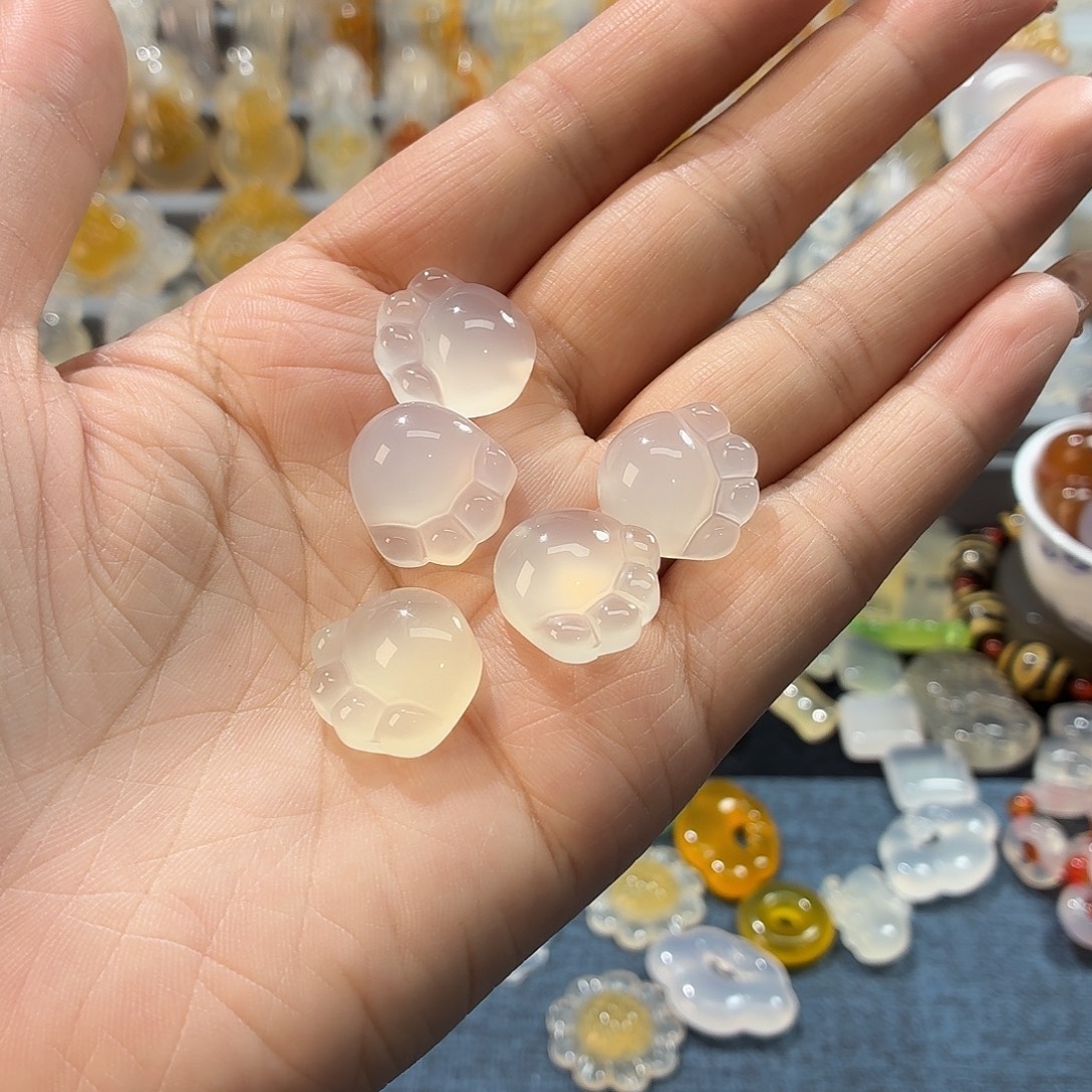 玛瑙/玉髓未镶嵌颈饰
