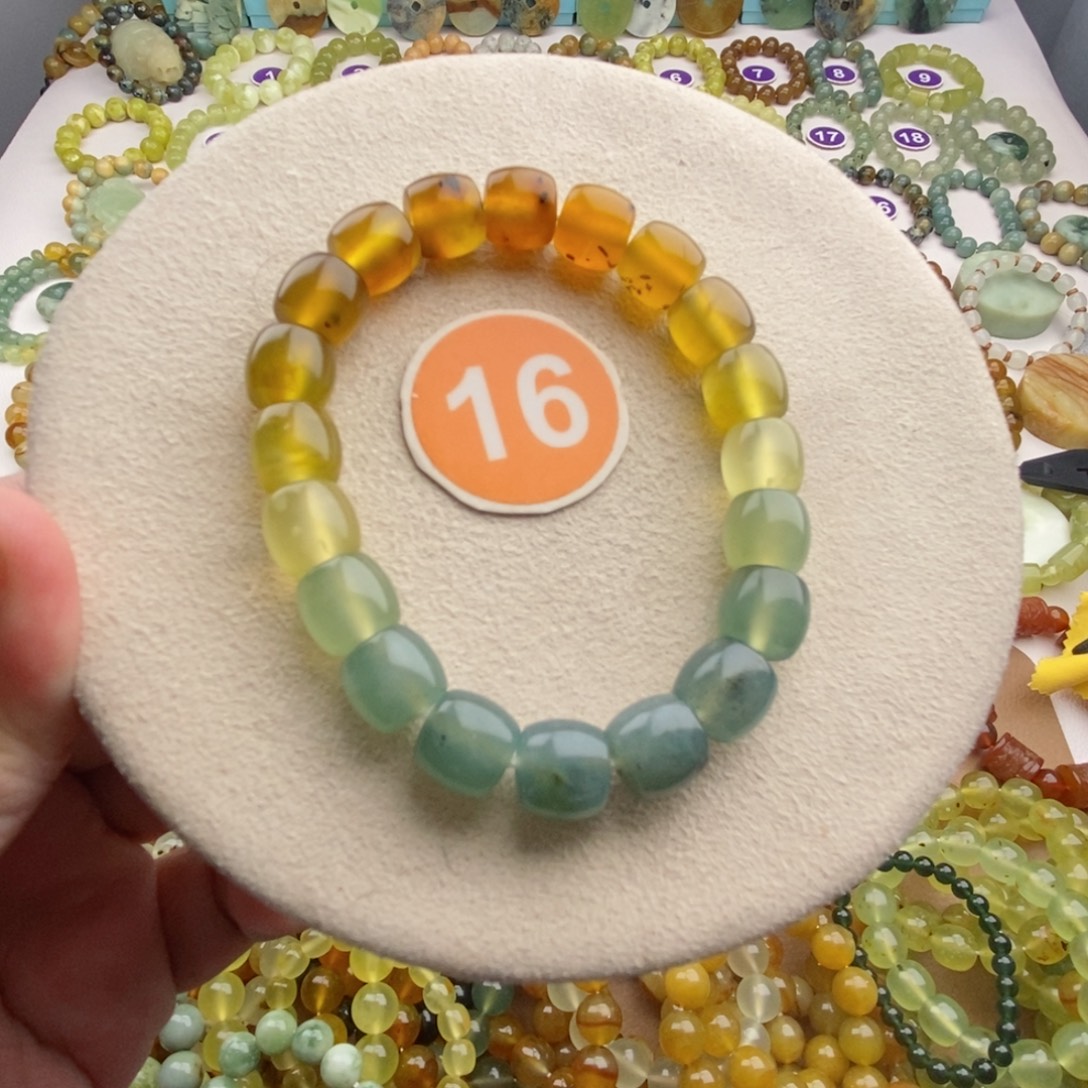 蛇纹石玉未镶嵌手串