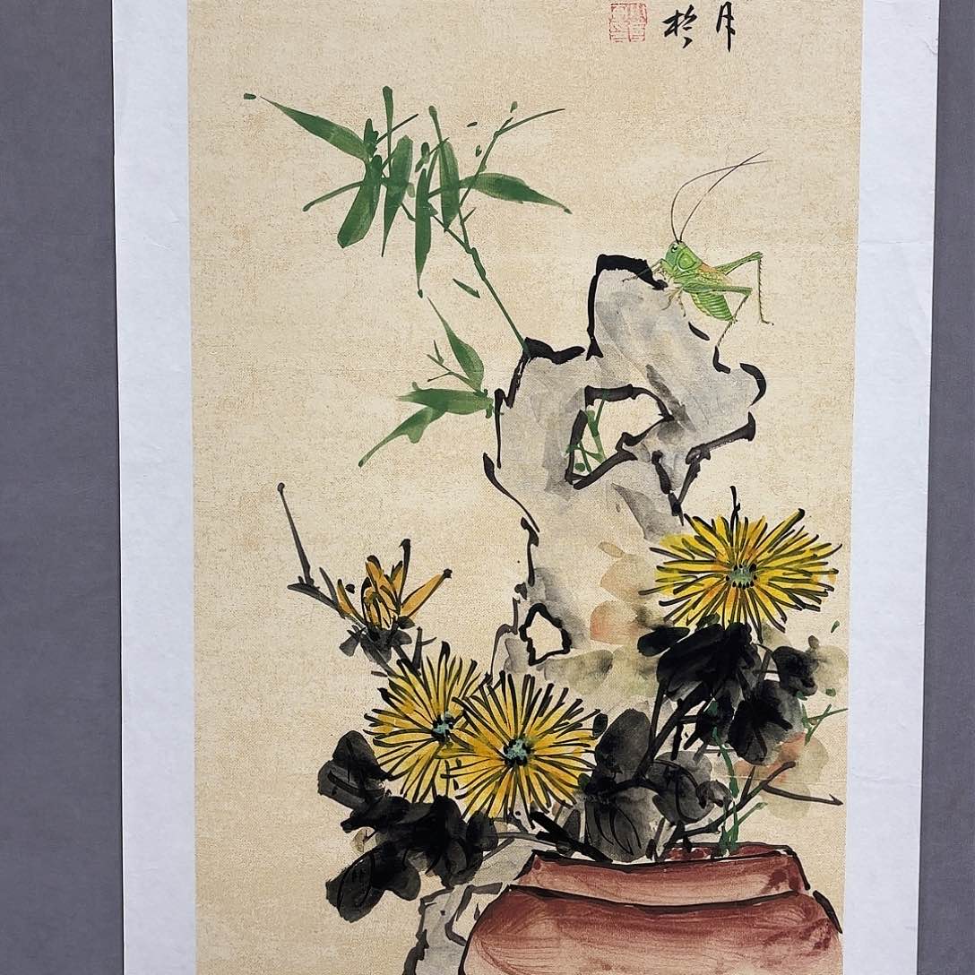 国画国画纯手绘作品请放心去藏