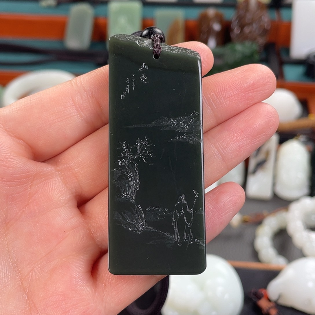 未镶嵌和田玉挂件