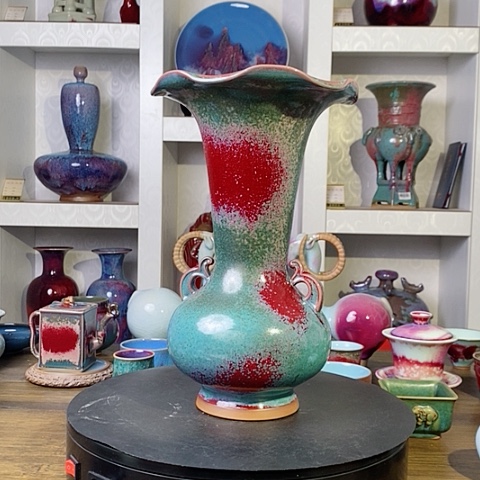 摆件禹州神后钧瓷原产地~