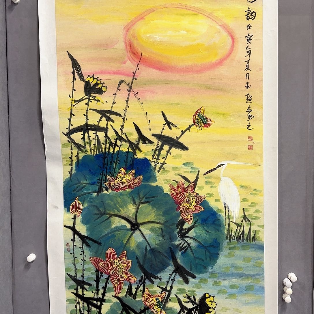 国画国画纯手绘作品请放心去藏