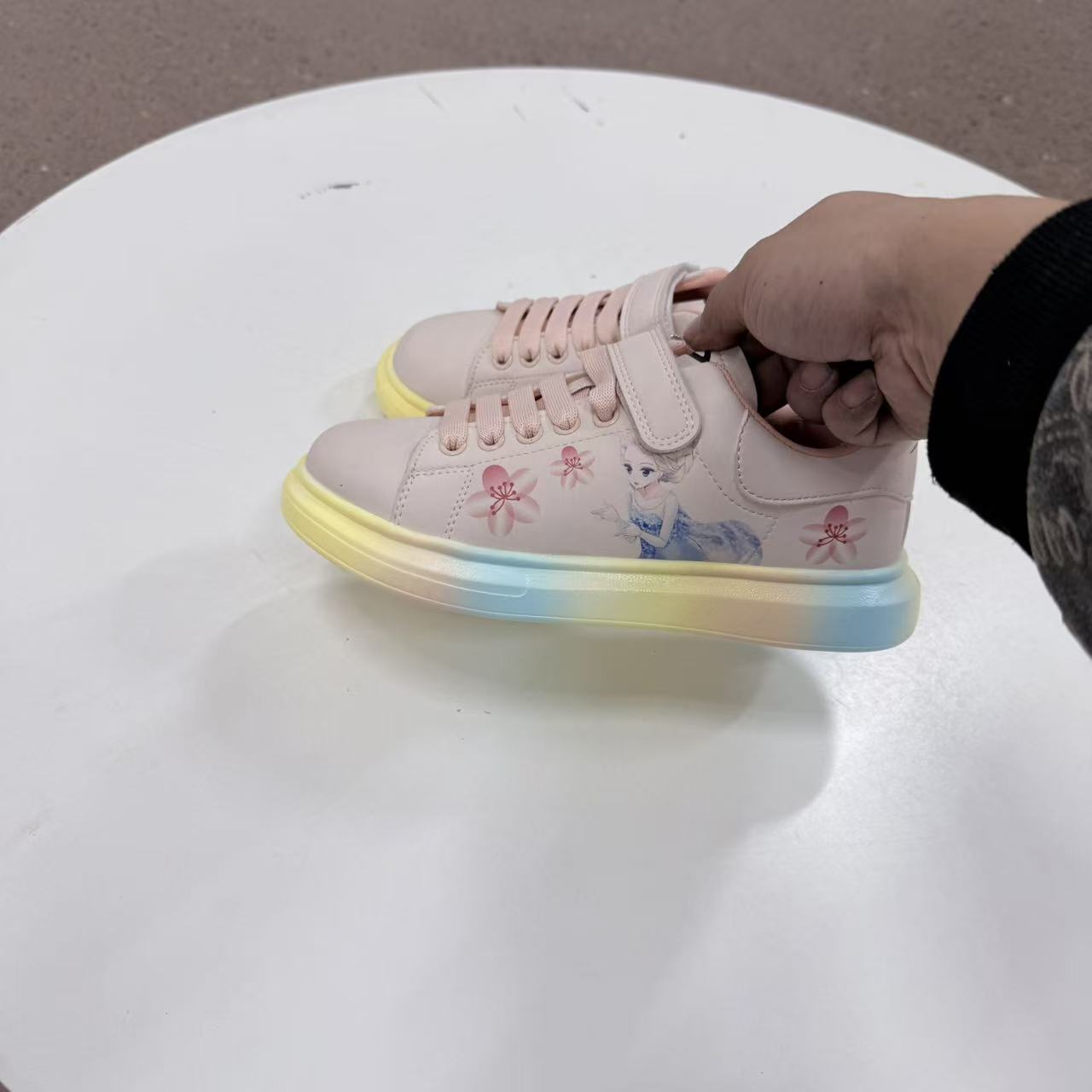 1185透气儿童跑步鞋耐磨运动鞋时尚老爹鞋