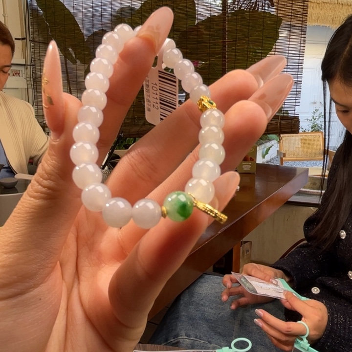 翡翠未镶嵌手链手串