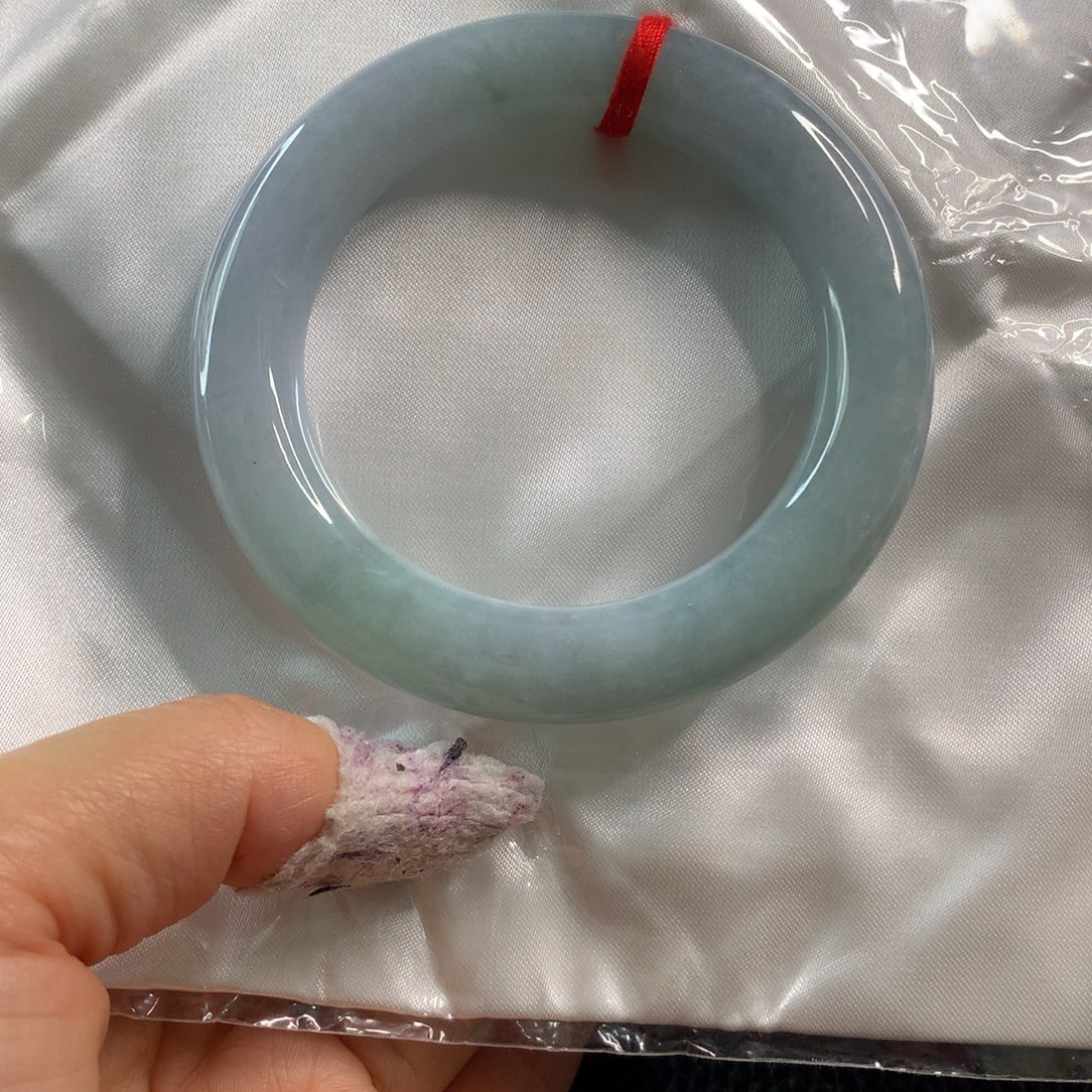 翡翠未镶嵌手镯翡翠手镯55