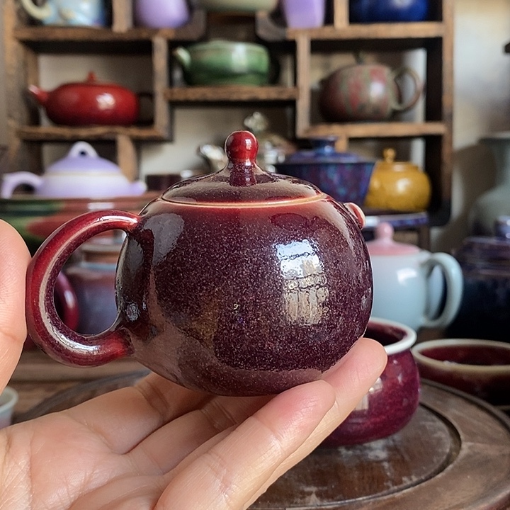 中国神后钧瓷茶具