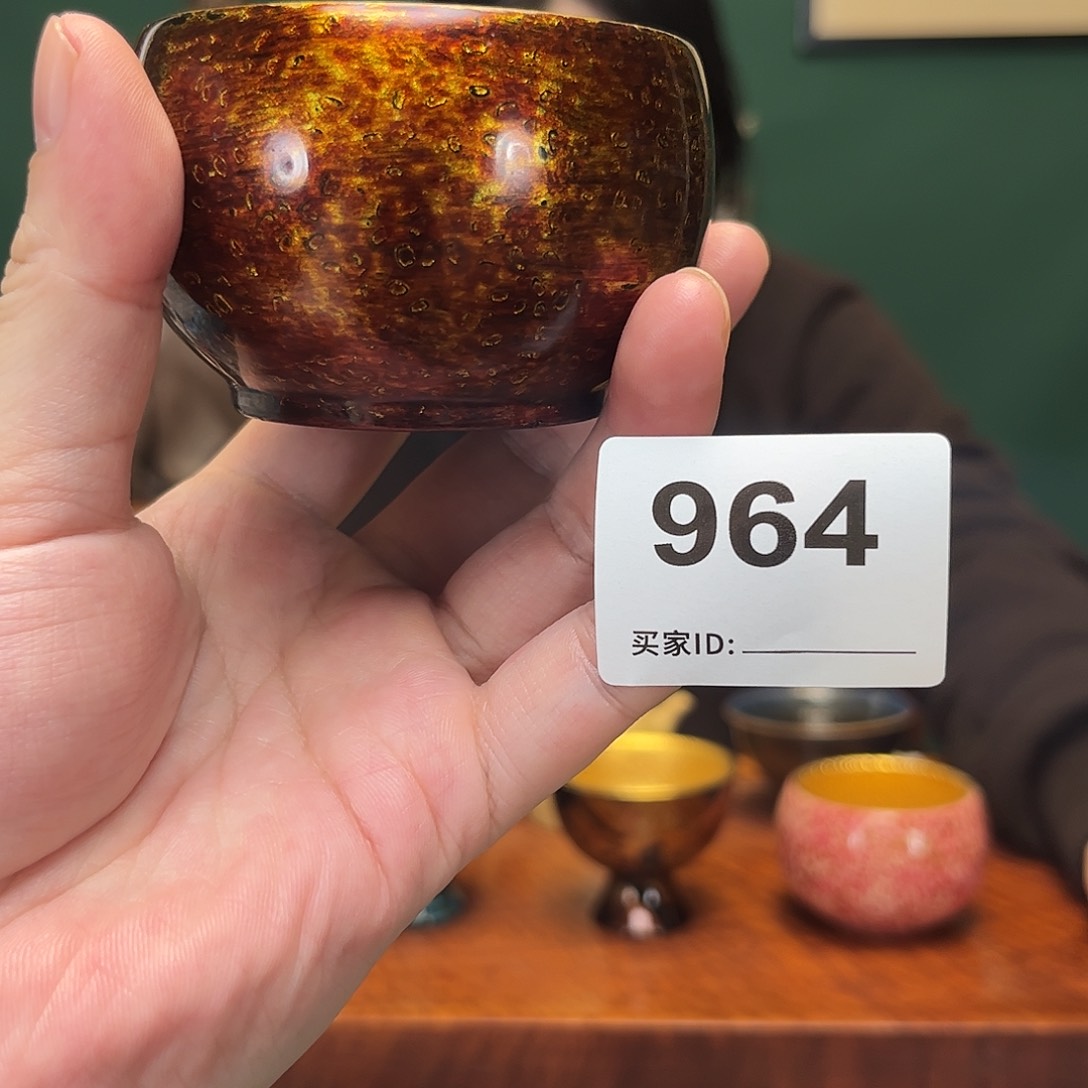 紫砂茶宠李**书杯子964