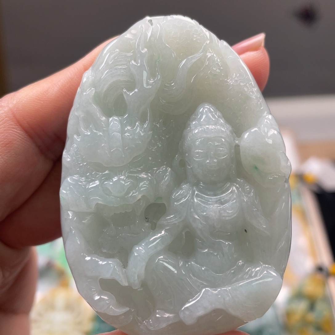 翡翠吊坠(不含链)未镶嵌