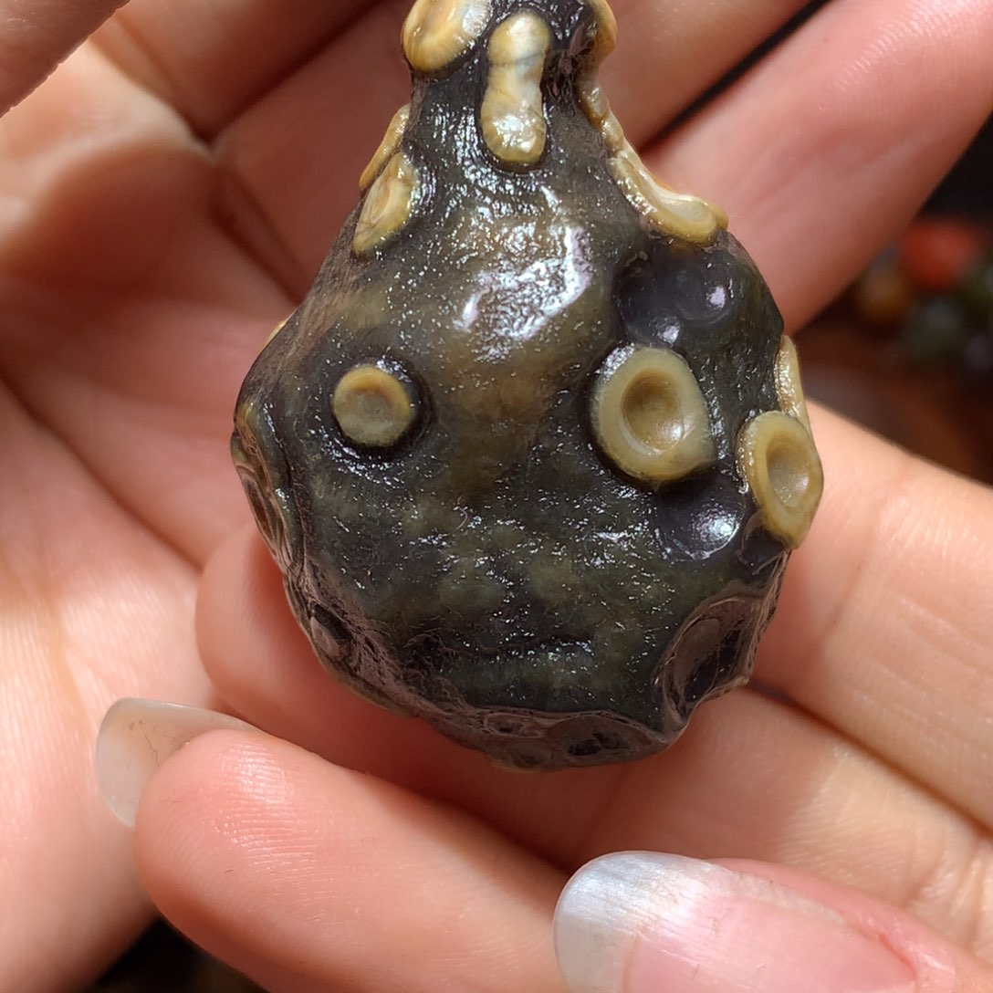 未镶嵌玛瑙/玉髓珠宝半成品