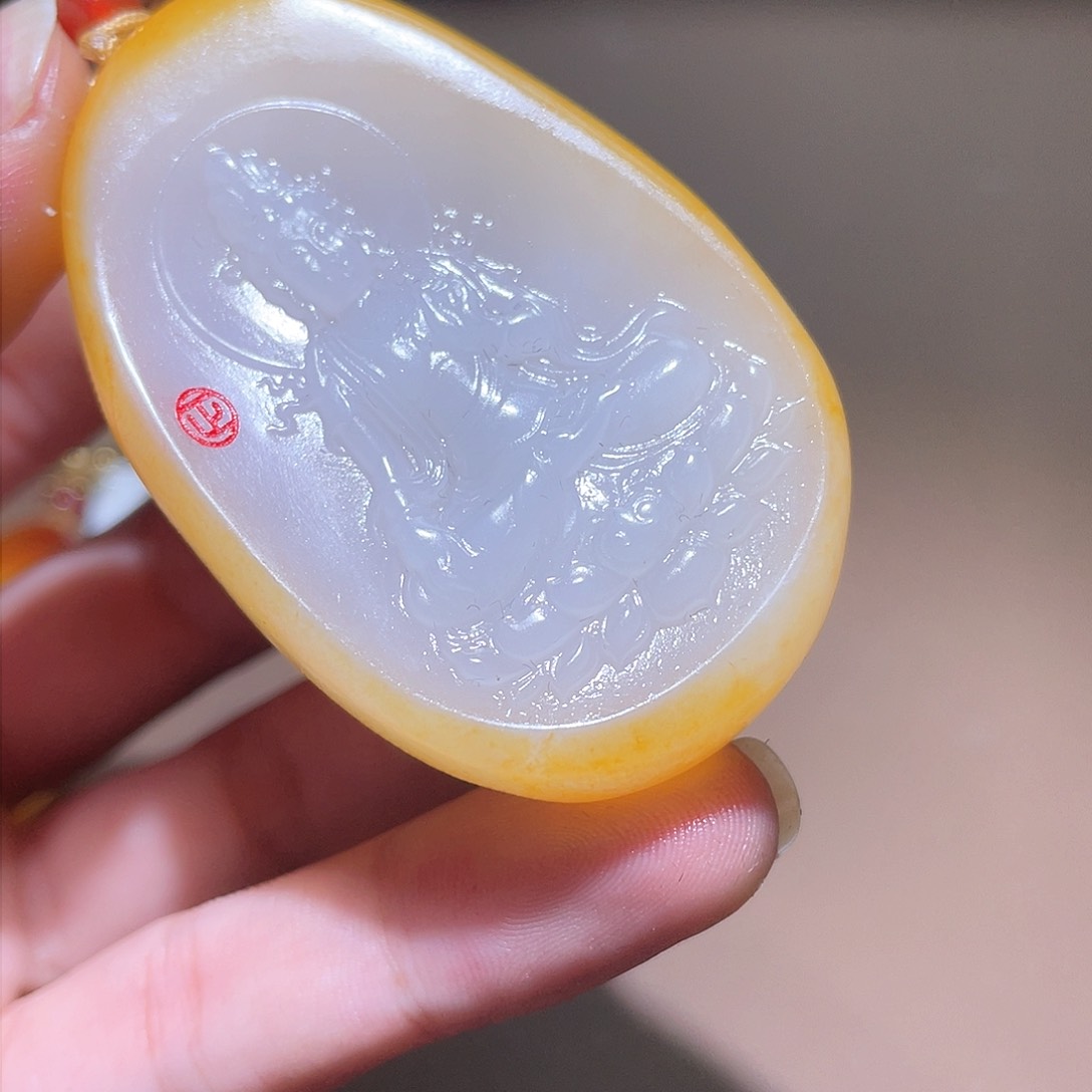 和田玉颈饰未镶嵌Z6