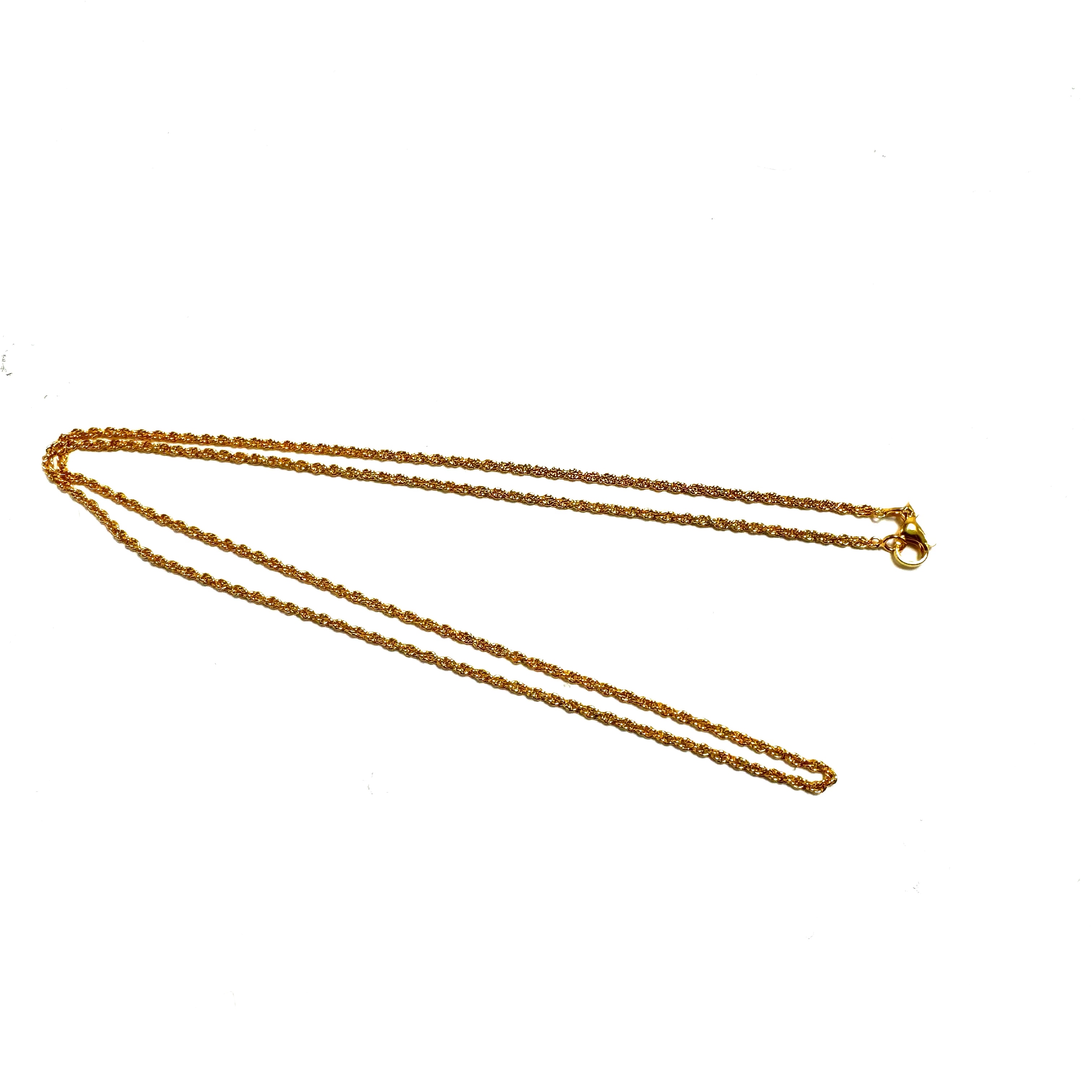 铜合金项链 【60公分麻花链】FEIFEI 60公分麻花链~D105