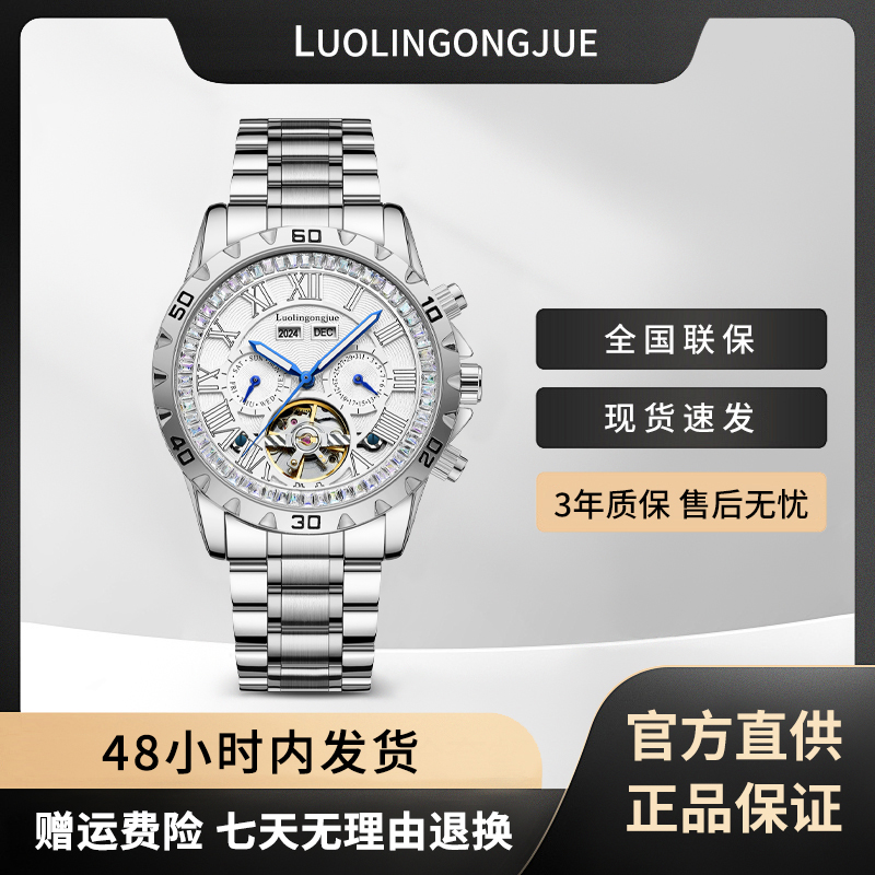 【新年补贴】欧版万年历陀飞轮/42.5mm/—知名腕表港口店专属