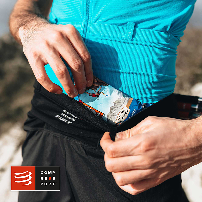 Compressport轻装 运动跑步可挂杖收纳腰带  Mini运动腰包 便携