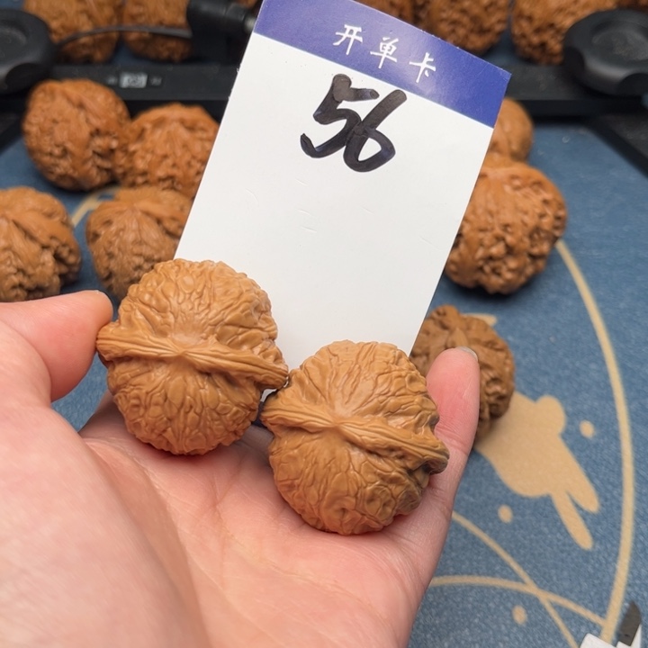 文玩核桃吊坠乾隆磨 38精修 56