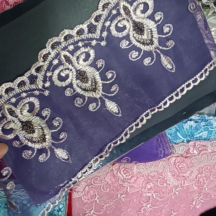 往**零26米刺绣花边辅料装饰品