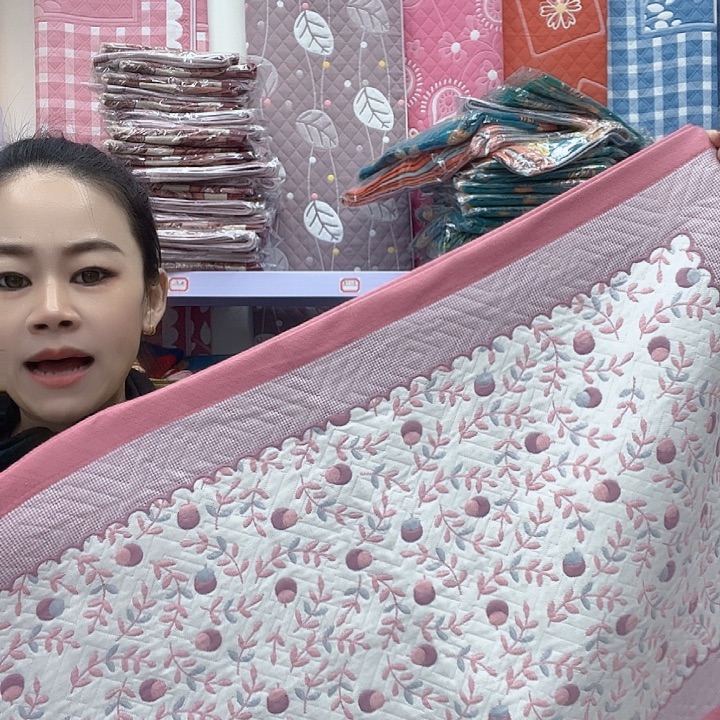 棉粉色小樱桃纯棉