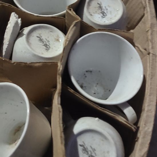 瓷发六个杯子，国营四厂库存
