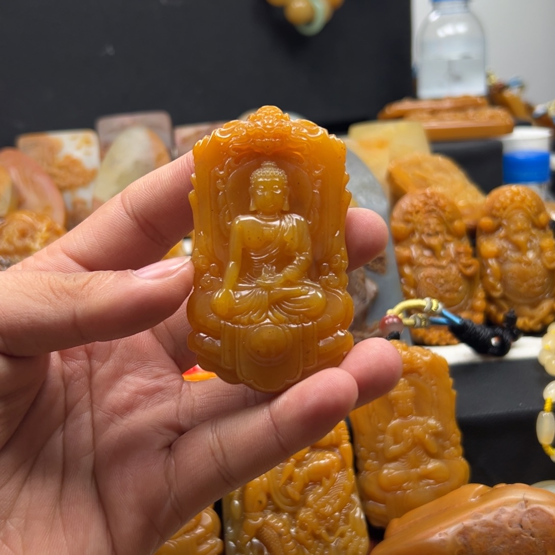 石英质玉（黄龙玉）未镶嵌多选一发货