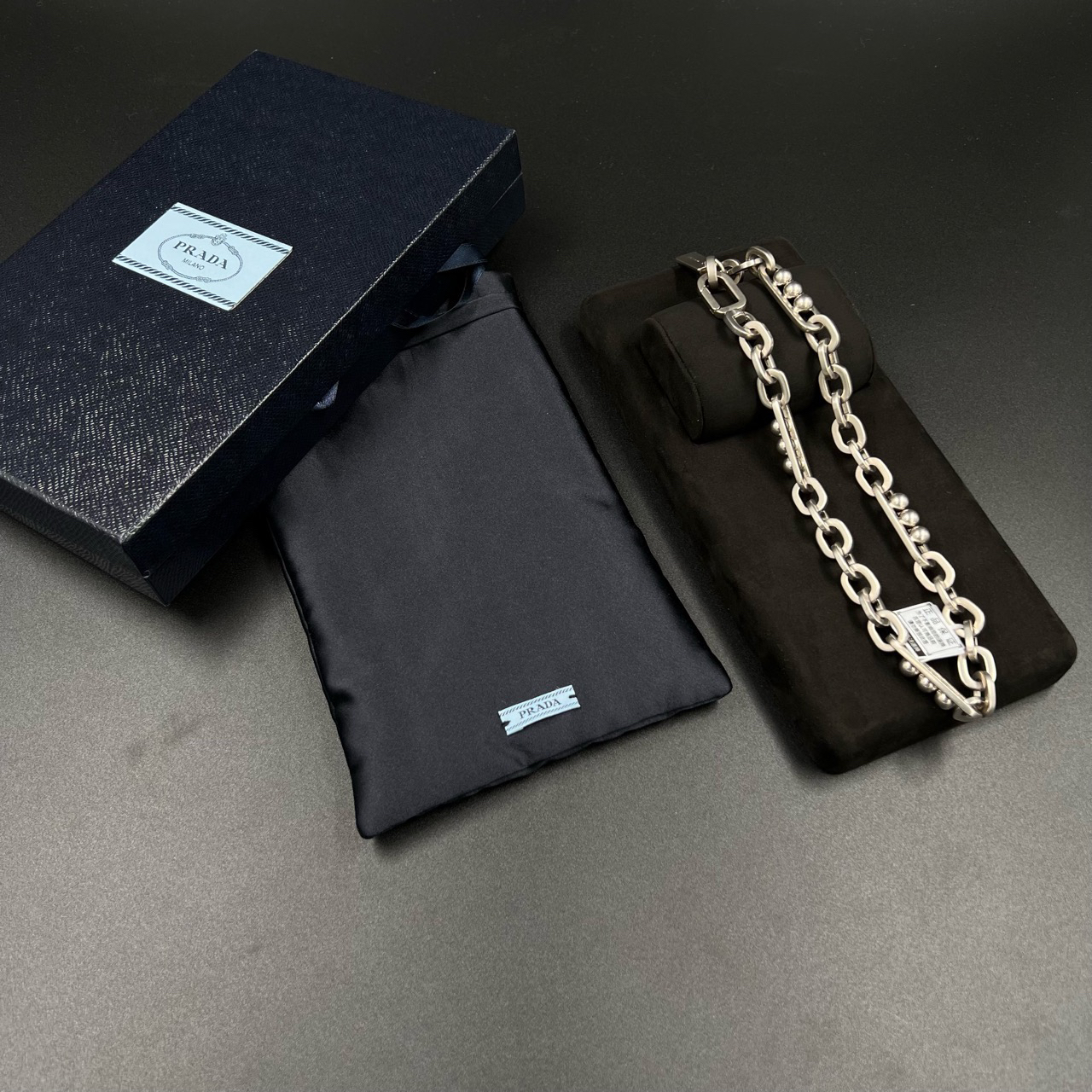 （jp）120 PRADA 普拉达 科学怪人裤链 均码/全新 12000/原盒防尘袋