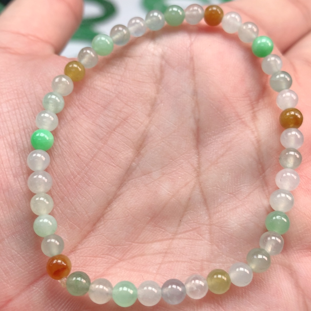 翡翠手链未镶嵌翡翠