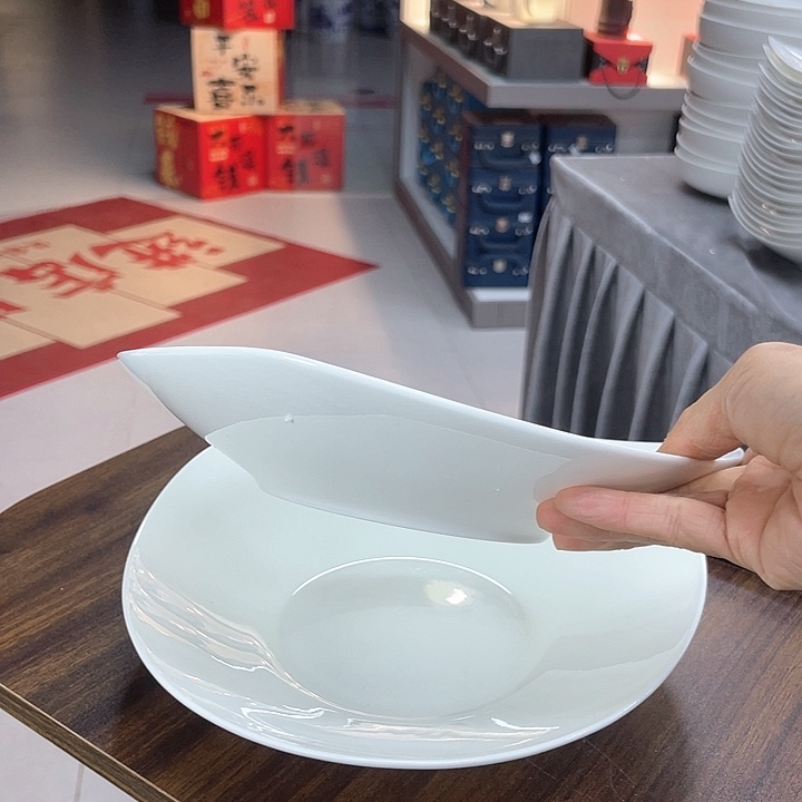 45%以上骨粉骨瓷2个三角盘