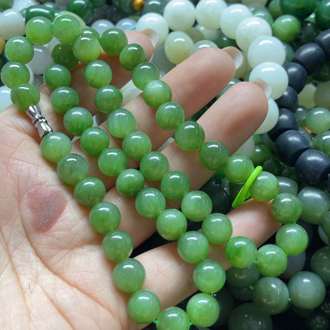 和田玉手链未镶嵌